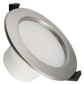 Nedes LED Koupelnové podhledové svítidlo LED/10W/230V 4000K stříbrná IP44 ND3207