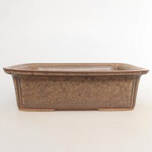 E-bonsai Keramická Miska 20 x 15,5 x 5,5 cm hnědá