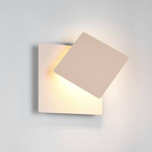 Trio Lighting LED nástěnné světlo Mio, béžové, šířka 18 cm, kov, Krémová / jantar, Obývací pokoj / jídelna, kov, Moderní