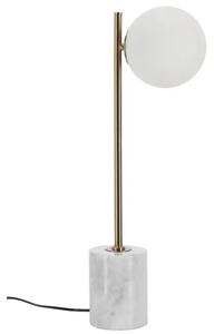 Bizzotto Zlatá mramorová stolní lampa Halen 58 cm