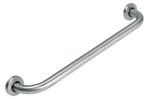 Novaservis, Madlo rovné 600 mm s krytkami kartáčovaná nerez, R6661-4