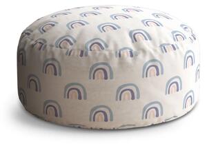 Sablio Taburet Circle Duha: 38x48 cm