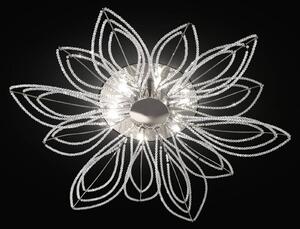 Stropní světlo Girasole ve tvaru květu, 70 cm