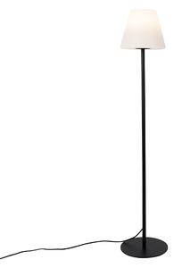 Chytrá venkovní stojací lampa černá vč. Wifi A60 - Virginia