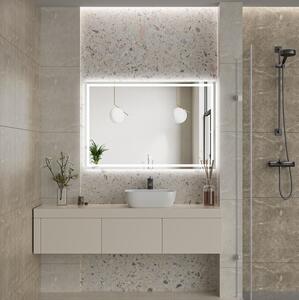 Erga Harper, LED zrcadlo 120x80cm, 3105 lm, 6500K, přední/zadní osvětlení, ERG-V01-113-1280-00
