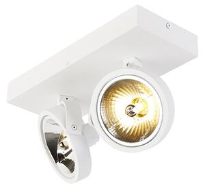 Designové bodové světlo bílé nastavitelné 2-světlo - Go
