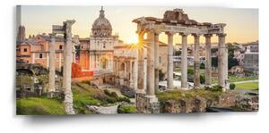 Sablio Obraz Řím Forum Romanum - 110x50 cm