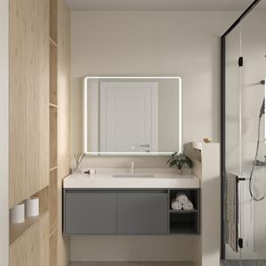 Erga Mia, LED zrcadlo 100x80cm, 2760 lm, 6500K, přední/zadní osvětlení, ERG-V01-117-1080-00