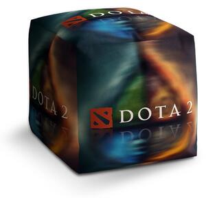 Sablio Taburet Cube DOTA 2 Glow - 40x40x40 cm