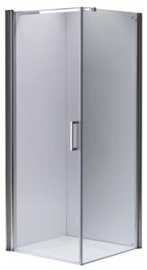 BPS-koupelny Čtvercový sprchový kout HYD-SK1190B 90x90 chrom/transparent - bez vaničky