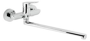 Novaservis, Dřezová umyvadlová baterie 150 mm Metalia 54 ECO, chrom, 54078-0E