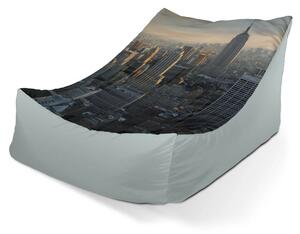 Sablio Sedací vak Lounge New York Skyline - 80 x 95 x 50 cm