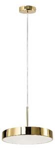 Toolight Toolight, LED závěsné osvětlení 30cm, 24W, APP1686-1CP, zlatá lesklá, OSW-06544