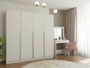 Čtyřdveřová šatní skříň 200 cm CELARI - kašmír