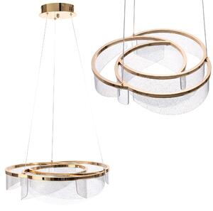 Toolight Rea, Stropní svítidlo LED G138-CP 50cm Gold, OSW-02622