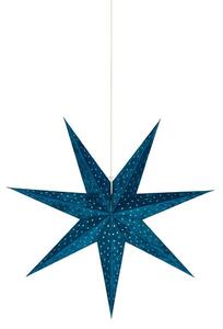 Markslöjd 705487 - Vánoční dekorace VELOURS 1xE14/6W/230V 75 cm modrá ML0850