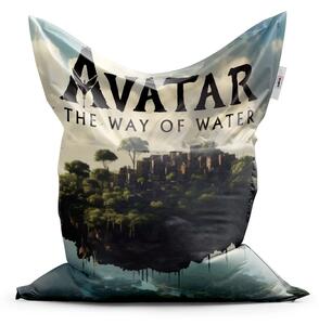 Sablio Sedací vak Avatar The Way of Water Létající město - 150x100 cm