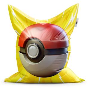 Sablio Sedací vak Pokemon ball Exploze - 150x100 cm