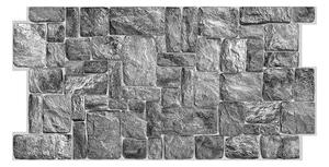 14680439035281 PVC obkladové 3D panely Kameny velké šedé