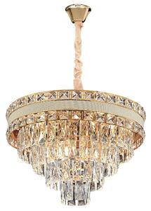 Toolight Toolight, závěsné svítidlo 50cm, 7xE14, G048-CP, zlatá, OSW-08942
