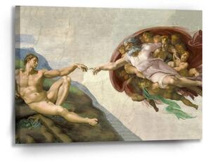 Sablio Obraz Stvoření Adama - Michelangelo Buonarroti - 90x60 cm