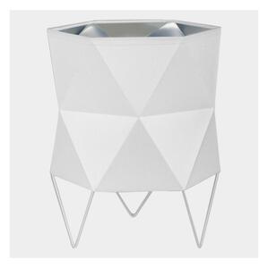 TK Lighting Stolní lampa SIRO 1xE27/15W/230V bílá/stříbrná TK5168