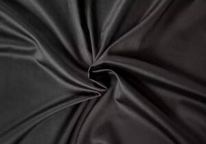 VÝPRODEJ - Saténové prostěradlo LUXURY COLLECTION černé - 120/200/15 cm (poslední 1 kus !!!)