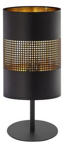 TK Lighting Stolní lampa BOGART 1xE27/15W/230V černá/zlatá TK5058