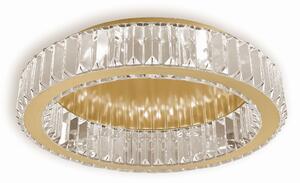 Toolight Toolight, stropní svítidlo 50cm, 30W, 4000K, 1400lm, APP1722-C, zlatá matná, OSW-09303