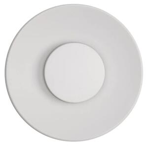 Nova Luce Bílé kovové venkovní nástěnné LED světlo Cico 24 cm