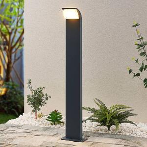 Světlo Lucande LED na cestu Tinna, 80 cm, antracit, IP65