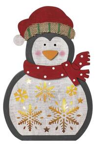 EMOS LED Vánoční dekorace 5xLED/2xAA tučňák EMS711