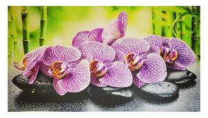 PVC obkladové 3D panely GRACE Orchidej růžová