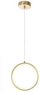 Toolight Toolight, LED závěsné svítidlo 7W, 4000K, 500lm, G112-CP, zlatá, OSW-09707