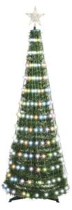 EMOS LED RGB Vánoční stromek se světelným řetězem 304xLED/16 módů 1,8m + DO EMS650