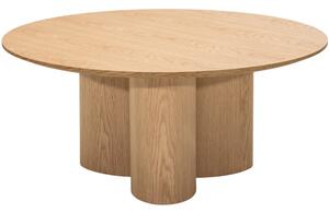 NovaNook Dubový konferenční stolek Naora ⌀100 cm