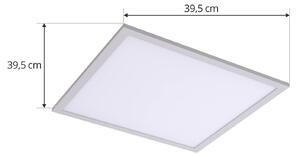 Lindby LED panel Enhife, bílý, 39,5 x 39,5 cm, hliník