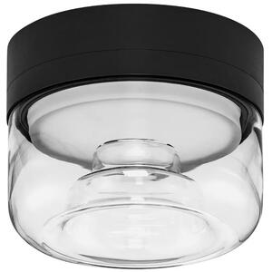 Nova Luce Černé kovové stropní LED světlo Doris 15 cm