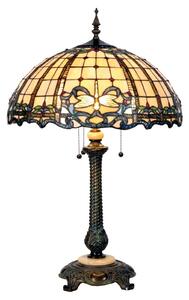 Nádherná stojací lampa Atlantis v Tiffany stylu