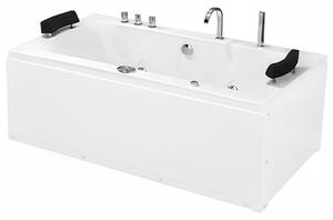 BPS-koupelny Hydromasážní vířivá vana RAMONA 640H 180x90 s ohřevem vody