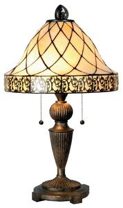 Stolní lampa Diamond v Tiffany stylu 62 cm
