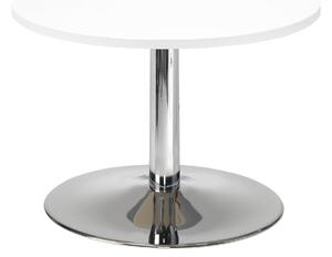 AJ Produkty Konferenční stolek MONTY, Ø700 mm, bílá/chrom