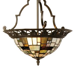 Villads - stropní světlo v Tiffany stylu