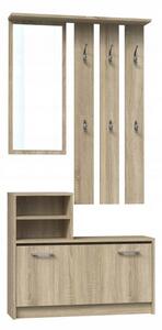 Šatní skříň TopEshop GAR SONOMA 85 x 180 x 24 cm dub sonoma