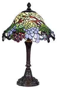 Pestrá stolní lampa Lotta v Tiffany stylu