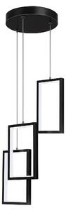 Toolight Toolight, LED závěsné osvětlení 18W, 3000K, 1500lm, LHJ087-3CP, černá, OSW-50062