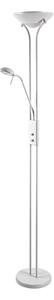 Brilagi - Stmívatelná stojací lampa SCARLETT 1xR7s/230W/230V + 1xG9/40W bílá