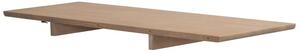 Rowico Světle hnědá dubová prodlužovací deska ke stolu CLAPPERTON 50 x 140 cm