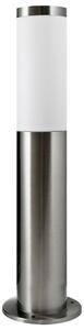 LED RGBW Stmívatelná venkovní lampa LIVIA 1xE27/6,5W/230V 45 cm IP44 stříbrná