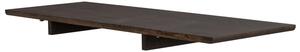 Rowico Hnědá dubová prodlužovací deska ke stolu CLAPPERTON 50 x 140 cm